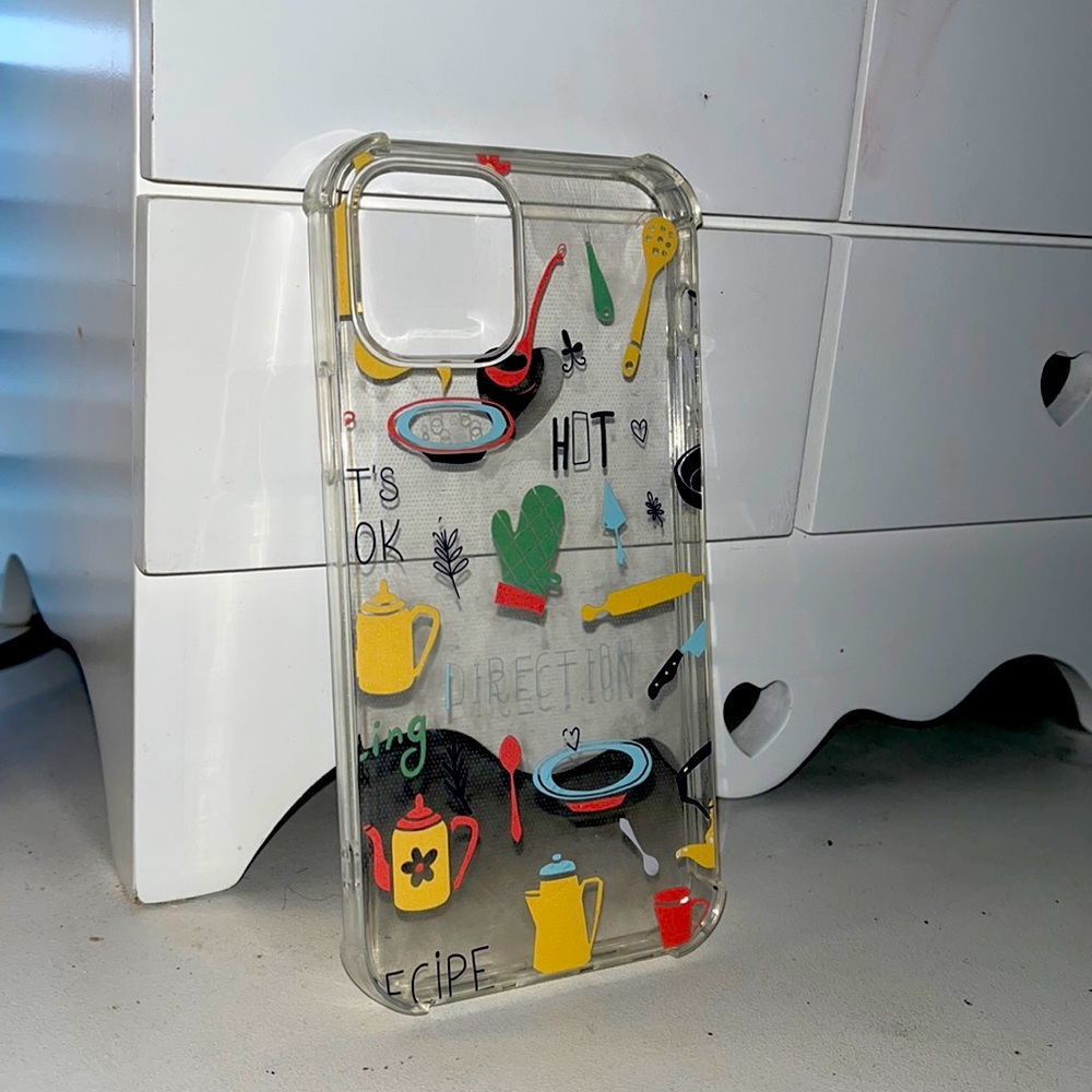 iPhone 12/12 Pro clear baking case
